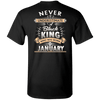Limited Edition January Black King Shirts & Hoodies