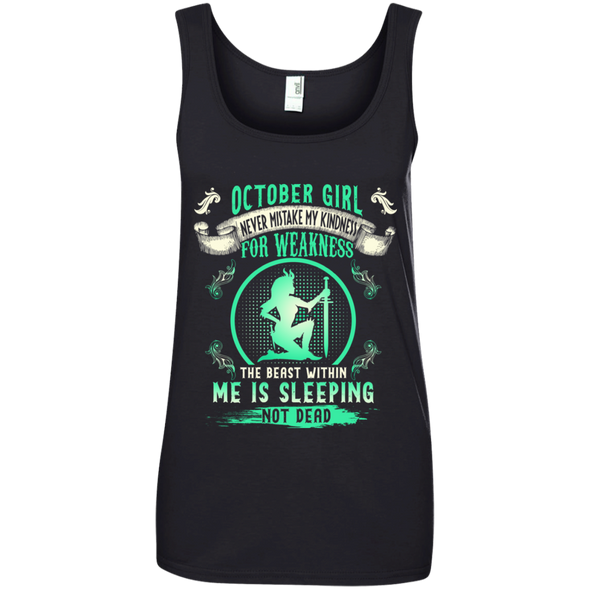 Limited Edition **Sleeping Beast October Girl** Shirts & Hoodies