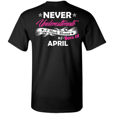 Limited Edition **Black Women Born In April** Shirts & Hoodies