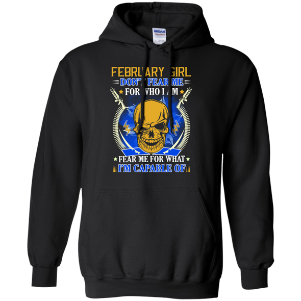 Limited Edition **Don't Fear February Girl** Shirts & Hoodies