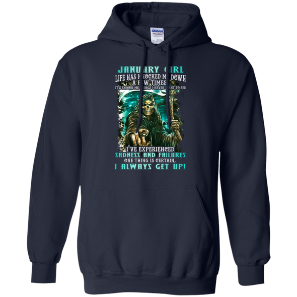 Limited Edition **January Girl I Always Get Up** Shirts & Hoodies
