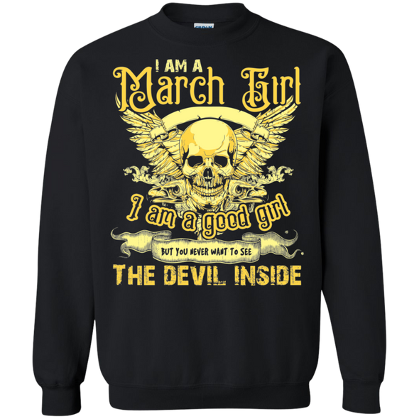 Limited Edition **Devil Inside March Girl** Shirts & Hoodies