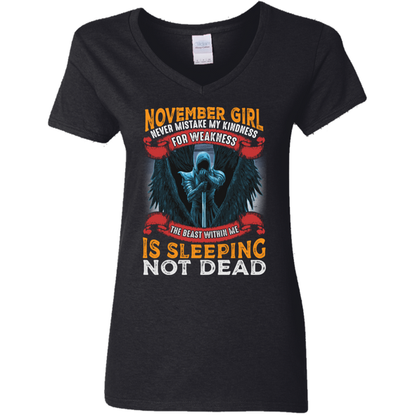 Never Mistake Kindness Of November Girl