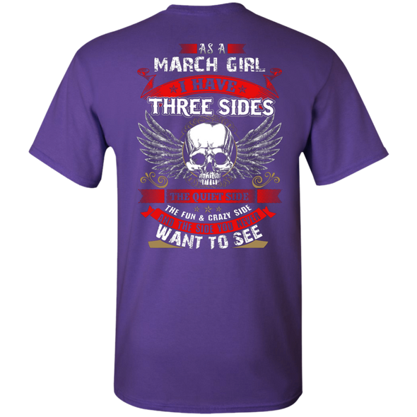 Limited Edition **March Girl With Three Sides** Shirts & Hoodies