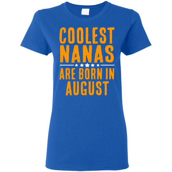 Limited Edition **Coolest Nana Born In August** Shirts & Hoodie