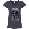 Limited Edition **June Girl My Silence Is Not My Weakness** Shirts & Hoodies