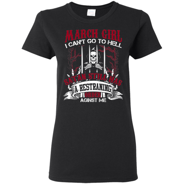 Limited Edition **March Girl With Satan Order** Shirts & Hoodies