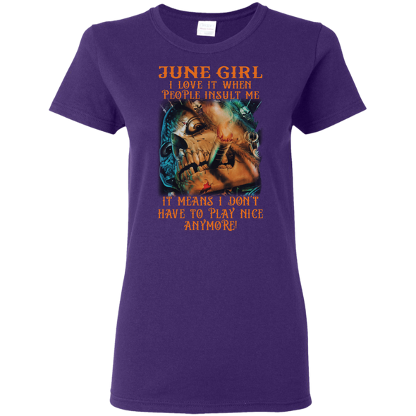 Limited Edition** June Girl Don't Have To Play Anymore** Shirts & Hoodies