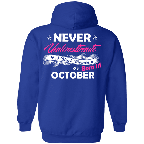Limited Edition **Black Women Born In October** Shirts & Hoodies