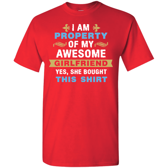 Property of my Awesome Girlfriend Shirts and Hoodies