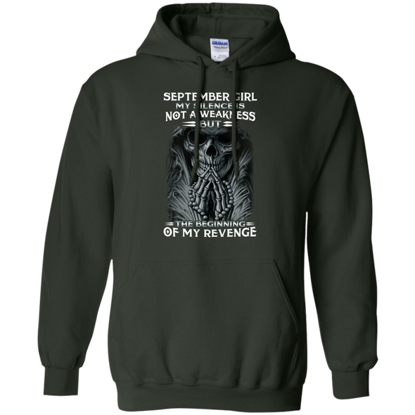 Limited Edition **September Girl My Silence Is Not My Weakness** Shirts & Hoodies
