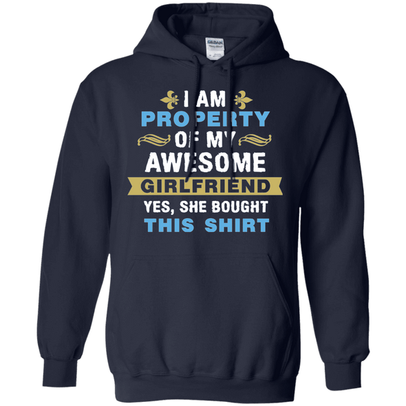 Property of my Awesome Girlfriend Shirts and Hoodies