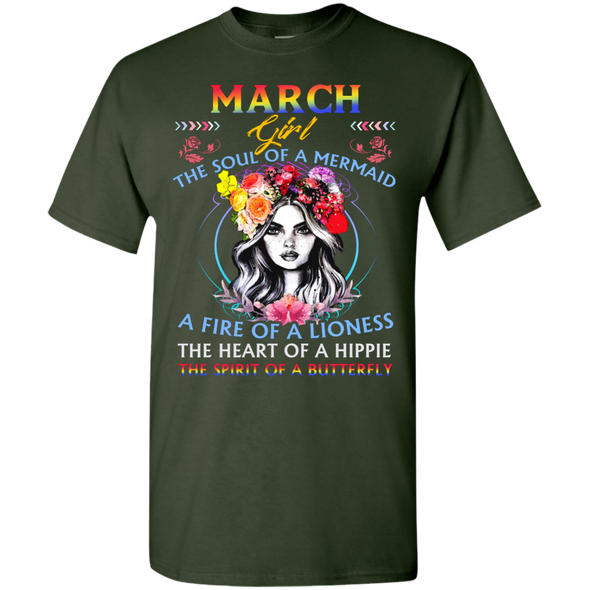 Limited Edition **March Girl Fire Of Lioness** Shirts & Hoodies