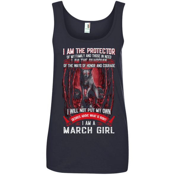 Limited Edition **March Girl The Protector & The Guardian** Shirts & Hoodies