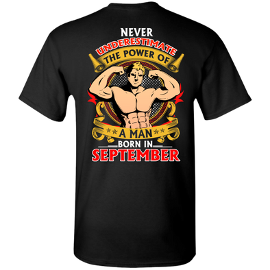 Limited Edition **Power Of A Man Born In September** Shirts & Hoodies