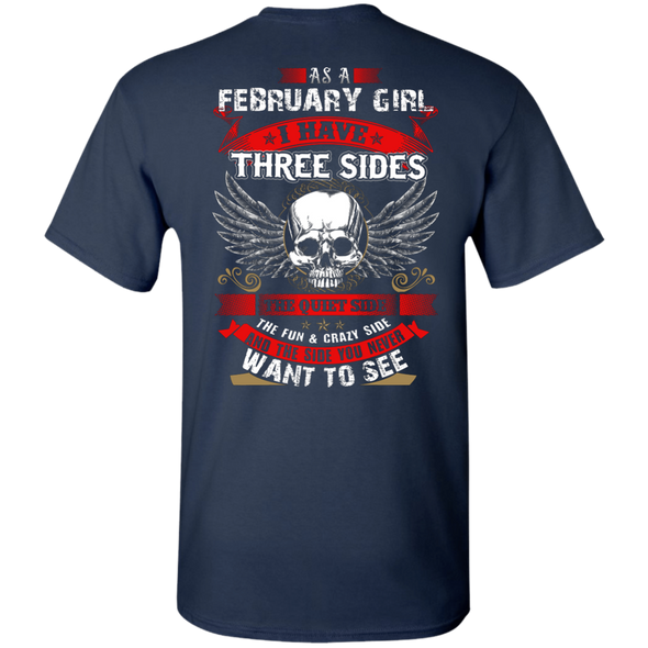 Limited Edition **February Girl With Three Sides** Shirts & Hoodies