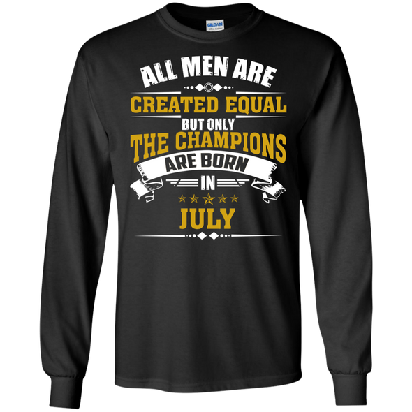 Limited Edition **Champions Are Born In July** Shirts & Hoodies