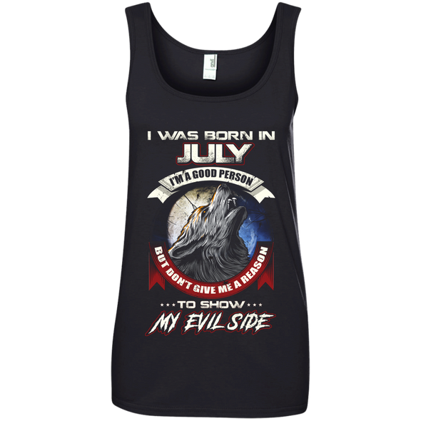 Limited Edition **July Girl With Evil Side** Shirts & Hoodies