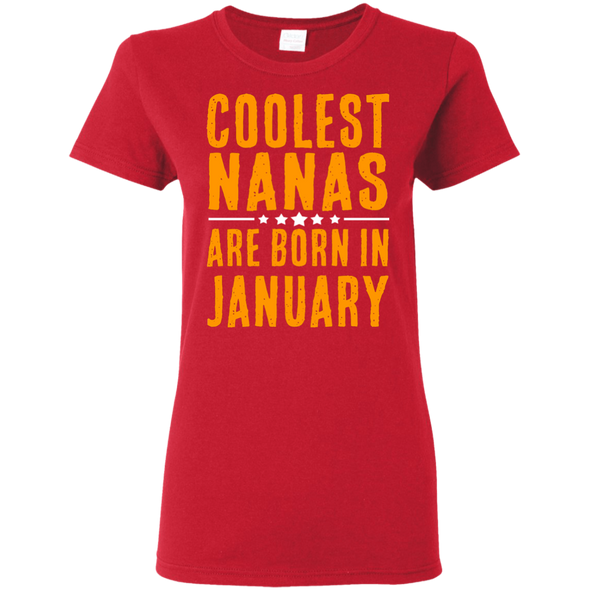 Limited Edition **Coolest Nana Born In January** Shirts & Hoodie