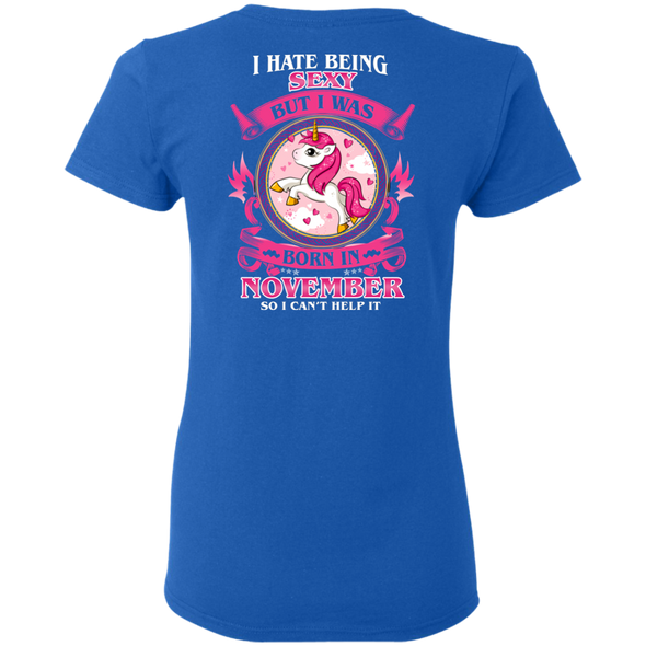 Limited Edition **Hate Being Sexy November Born** Shirts & Hoodies