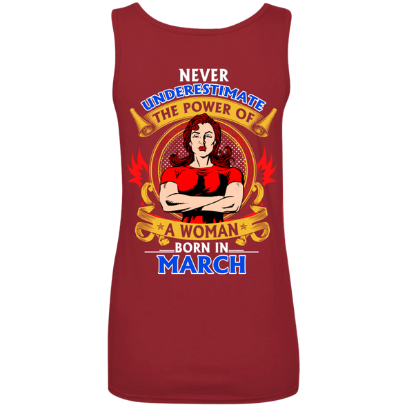 Limited Edition **Power Of Woman Born In March** Shirts & Hoodies