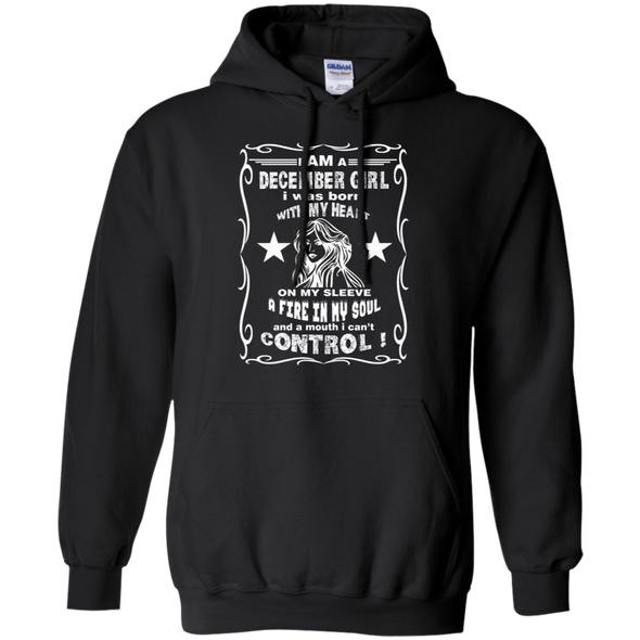 Limited Edition **December Girl Born With Heart On Sleeves** Shirts & Hoodie