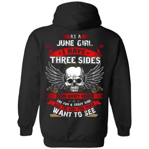Limited Edition **June Girl With Three Sides** Shirts & Hoodies