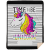 Limited Edition Time To Be Unicorn Blanket