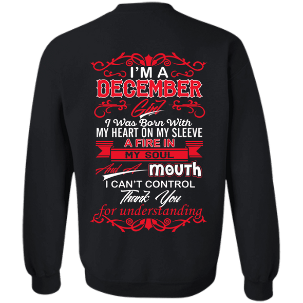 Limited Edition December Girl Born With Fire In A Soul Shirts & Hoodie