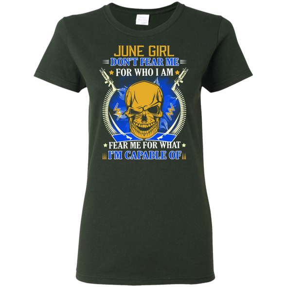 Limited Edition **Don't Fear June Girl** Shirts & Hoodies