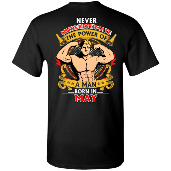 Limited Edition **Power Of A Man Born In May** Shirts & Hoodies