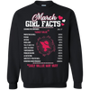 Limited Edition **March Girl Facts** Shirts & Hoodies