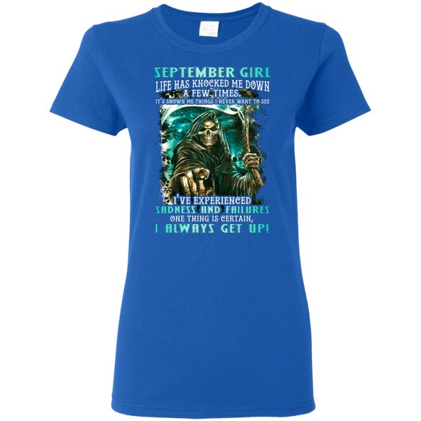 Limited Edition **September Girl I Always Get Up** Shirts & Hoodies