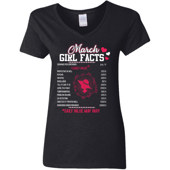 Limited Edition **Facts About March Born Girl** Shirts& Hoodies