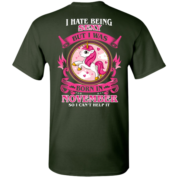 Limited Edition **Hate Being Sexy November Born** Shirts & Hoodies