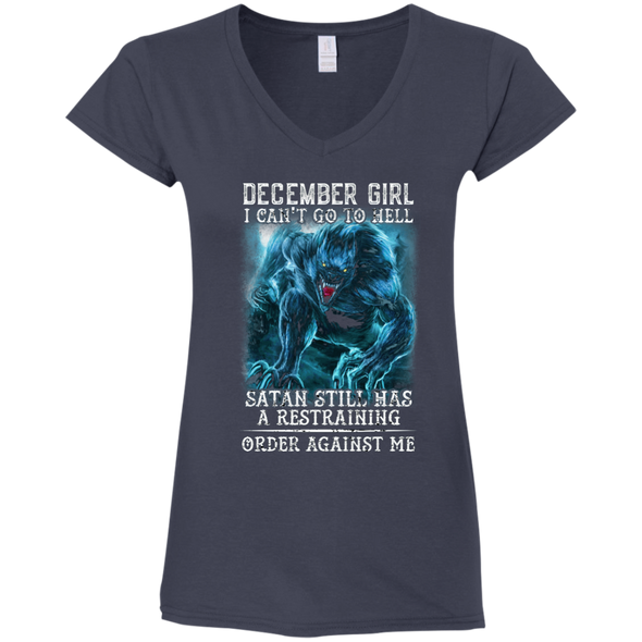 Limited Edition **As A December Girl I Can't Go To Hell** Shirts & Hoodie