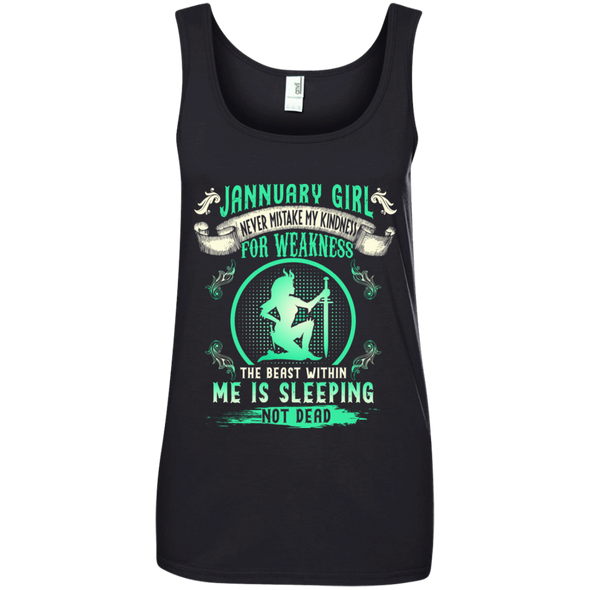 Limited Edition **Sleeping Beast January Girl** Shirts & Hoodies