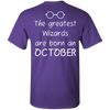 Limited Edition **Wizards Are Born In October** Shirts & Hoodies