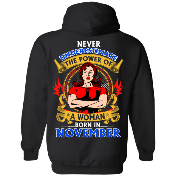 Limited Edition **Power Of Women Born In November** Shirts & Hoodies