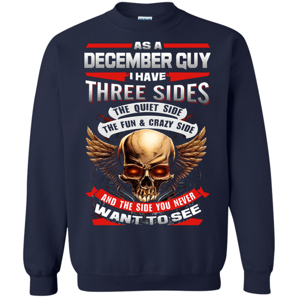 Limited Edition **December Born Guy With Three Side** Shirts & Hodiee