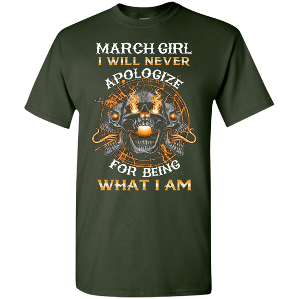 New Edition**March Girl Will Never Apologize** Shirts & Hoodies