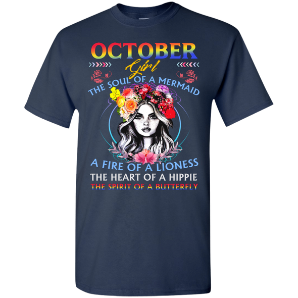 Limited Edition **October Girl Fire Of Lioness** Shirts & Hoodies