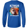 Limited Edition February Born Lion King Shirts & Hoodies