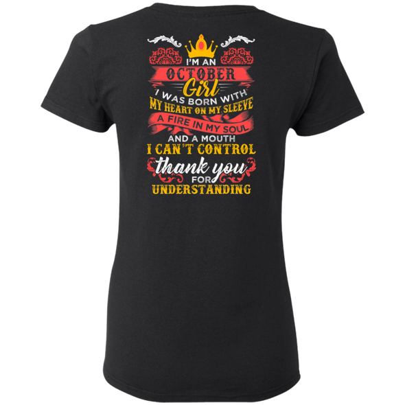 Back Print **October Girl** Perfect Shirts & Hoodies