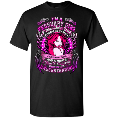 Limited Edition **February Girl - Fire In A Soul** Shirts & Hoodies