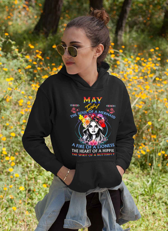 Limited Edition **May Girl Fire Of Lioness** Shirts & Hoodies