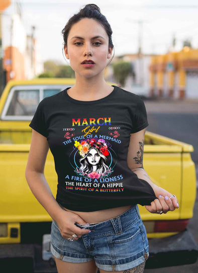 Limited Edition **March Girl Fire Of Lioness** Shirts & Hoodies