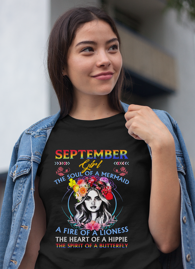 Limited Edition **September Girl Fire Of Lioness** Shirts & Hoodies