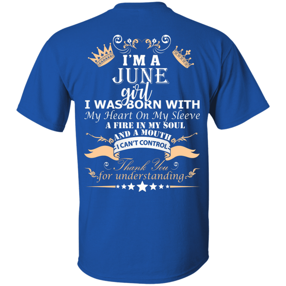 Save $10 Today (Offer Ends Soon) - June Born Girl Back Printed***Limited Edition*** Shirts