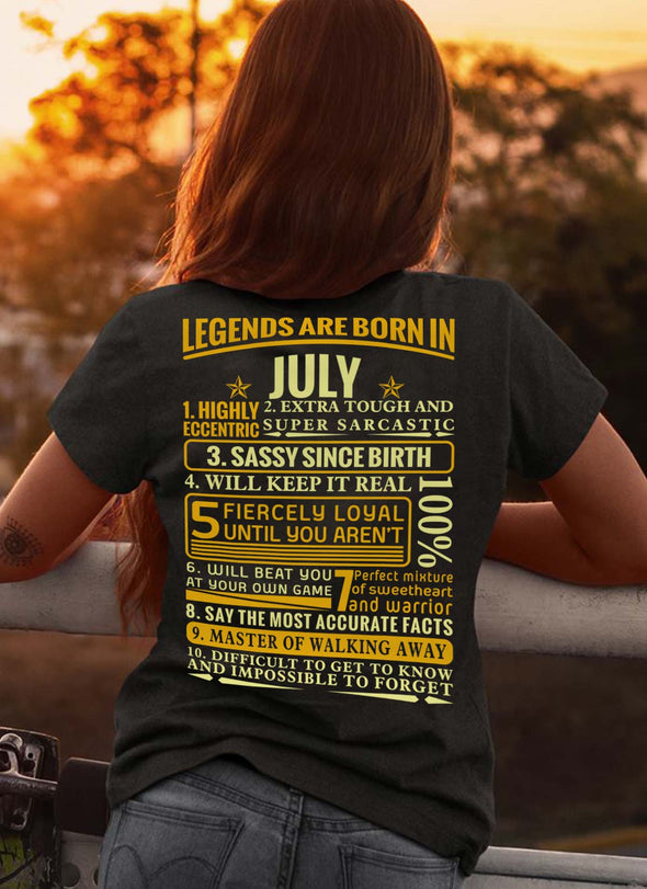 New Edition **Legends Are Born In July** Shirts & Hoodies